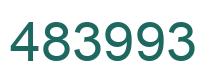 Número 483993 imagen verde