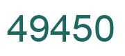 Número 49450 imagen verde