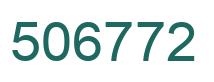 Número 506772 imagen verde