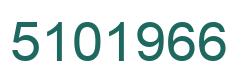 Número 5101966 imagen verde