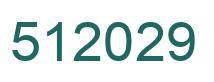 Número 512029 imagen verde