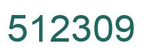 Número 512309 imagen verde