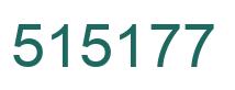 Número 515177 imagen verde