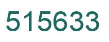 Número 515633 imagen verde