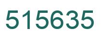 Número 515635 imagen verde