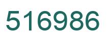 Número 516986 imagen verde
