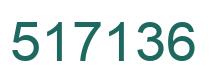 Número 517136 imagen verde