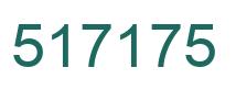 Número 517175 imagen verde