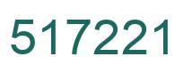 Número 517221 imagen verde