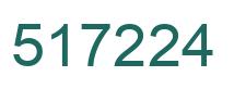 Número 517224 imagen verde