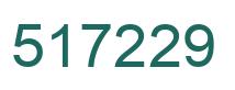 Número 517229 imagen verde