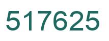 Número 517625 imagen verde