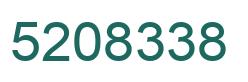 Number 5208338 green image