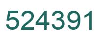 Número 524391 imagen verde