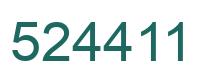Número 524411 imagen verde