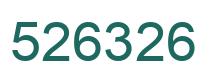 Número 526326 imagen verde