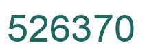 Número 526370 imagen verde