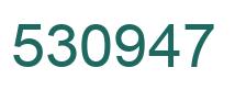 Número 530947 imagen verde