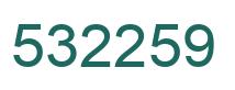 Número 532259 imagen verde