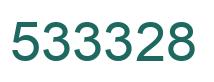 Número 533328 imagen verde