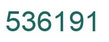 Número 536191 imagen verde