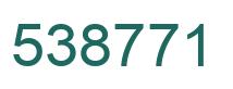 Número 538771 imagen verde