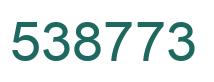 Número 538773 imagen verde