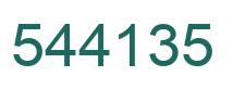 Número 544135 imagen verde