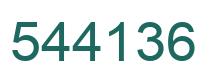 Número 544136 imagen verde