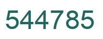 Número 544785 imagen verde