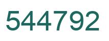 Número 544792 imagen verde
