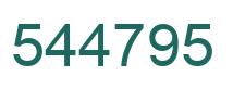 Número 544795 imagen verde