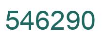 Número 546290 imagen verde