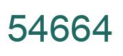 Número 54664 imagen verde