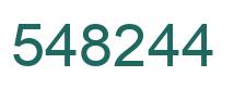 Número 548244 imagen verde