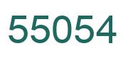 Número 55054 imagen verde