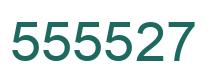 Número 555527 imagen verde