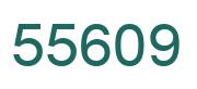 Número 55609 imagen verde