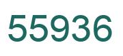 Número 55936 imagen verde