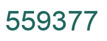 Número 559377 imagen verde