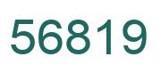 Número 56819 imagen verde