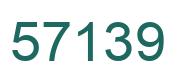 Número 57139 imagen verde