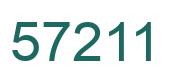 Number 57211 green image