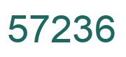 Número 57236 imagen verde