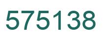 Número 575138 imagen verde