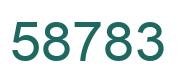 Número 58783 imagen verde