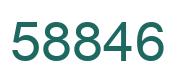 Número 58846 imagen verde