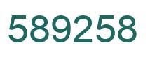 Número 589258 imagen verde
