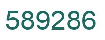 Número 589286 imagen verde