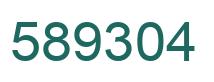 Número 589304 imagen verde